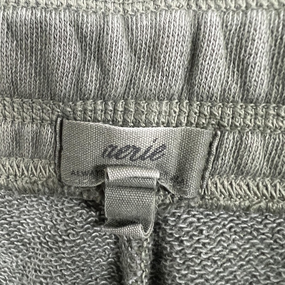 Aerie Pants Womens XS Green Jogger French Terry Elastic Lounge Sweatpants Ribbed - Picture 3 of 16
